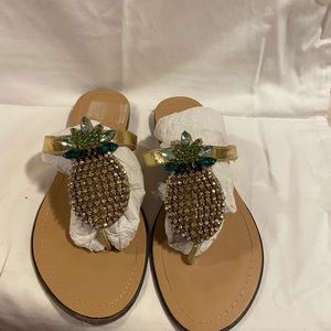 Sandals pineapple